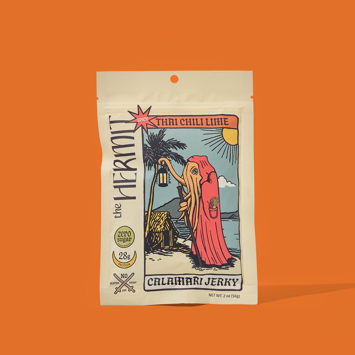 Thai Chili Lime - Calamari Jerky - 2oz