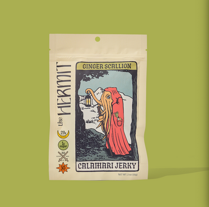 Ginger Scallion - Calamari Jerky - 2oz